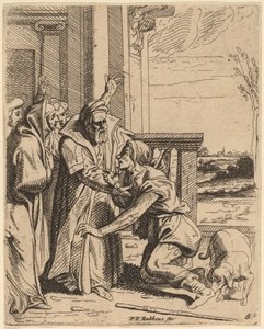 El hijo pródigo recibido por su padre de Theodoor van Thulden after Sir Peter Paul Rubens