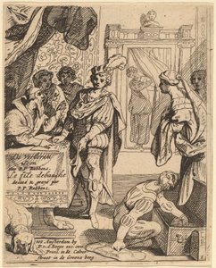 El hijo pródigo recibiendo su herencia de Theodoor van Thulden after Sir Peter Paul Rubens