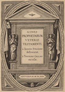 Página de título de Theodor Galle after Jan van der Straet