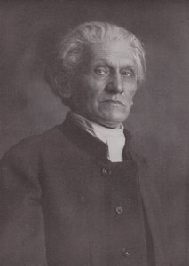 Stefan George, poeta simbolista alemán (foto b/n)