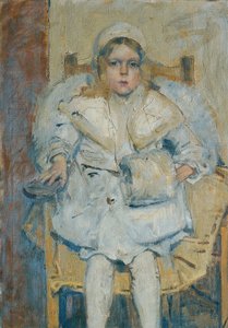 retrato de una niña de Theodor Hummel