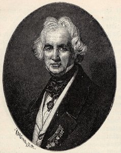Retrato del escultor Christian Daniel Rauch 1777-1857 de Theodor Knesing