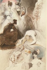 Estudios de figuras de Theodor M. von Holst