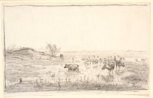 Vacas en los prados de Mejlgaard de Theodor Philipsen