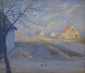 El camino a Copenhague desde Kastrup. La isla de Amager de Theodor Philipsen