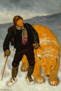 Kjetta en Dovre de Theodor Kittelsen