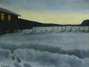 Mi hogar de Theodor Kittelsen