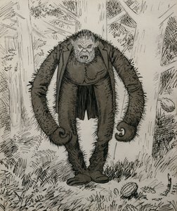 La naturaleza dormía, cuando fue creada de Theodor Kittelsen
