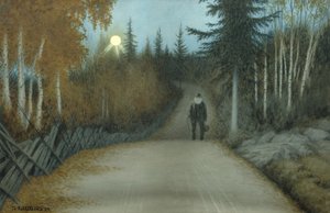 Camino a casa de Theodor Kittelsen