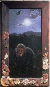 Nuestra Casa Troll (óleo sobre lienzo) de Theodor Kittelsen
