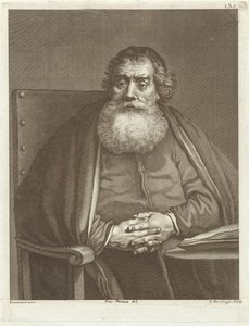 Hombre sentado con barba de Theodor Vercruys