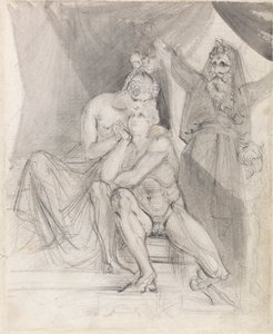 Próspero observa a Fernando y Miranda de Theodor von Holst