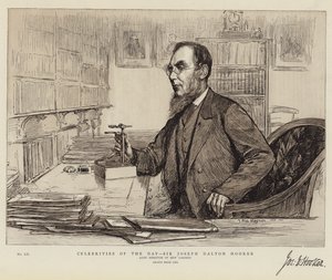 Celebridades del día, Sir Joseph Dalton Hooker de Theodore Blake Wirgman