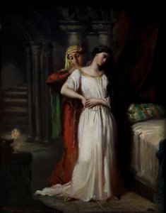 Desdémona se retira a su cama de Théodore Chassériau