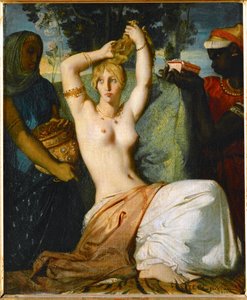 El baño de Esther ... de Théodore Chassériau