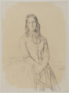 Retrato de Madame Ravaisson de Théodore Chassériau
