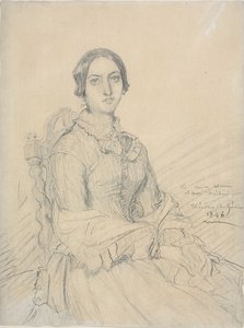 Retrato de la baronesa Chassériau de Théodore Chassériau