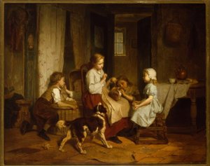 Familia feliz de Theodore Gerard
