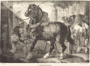 Un herrador francés de Theodore Gericault