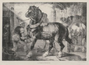 Un herrador francés