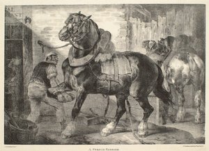 Un herrador francés de Theodore Gericault