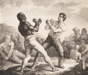 Boxeadores de Theodore Gericault