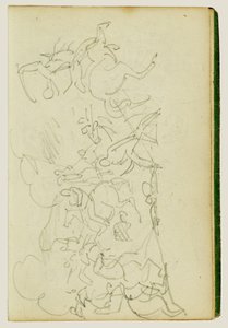 Batalla de caballería de Theodore Gericault