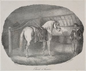 Caballo de Hannover de Theodore Gericault