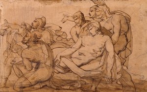 La muerte de Paris de Theodore Gericault