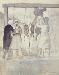 Ejecución en Londres (el castigo) de Theodore Gericault