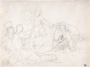 Soldados caídos de Theodore Gericault
