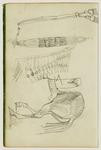 Estudios sobre caballos y borlas de Theodore Gericault