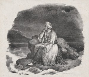 Sueño con ella en las olas rompientes, 1818