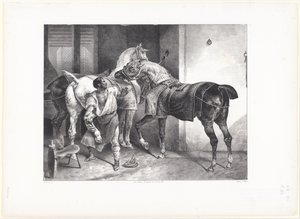 El herrador inglés (The English Farrier)