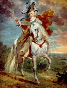María de Médicis en Pont-de-Cé de Theodore Gericault
