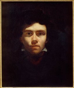 Retrato del pintor Eugène Delacroix (1798-1863) de Theodore Gericault