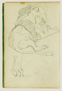 León sentado