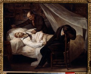 La muerte del pintor Théodore Géricault (1791-1824) 26 de enero de Theodore Gericault