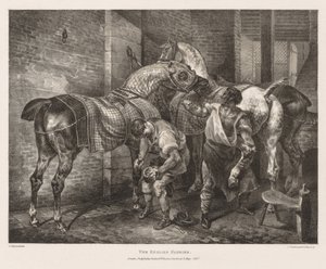 El herrador inglés de Theodore Gericault