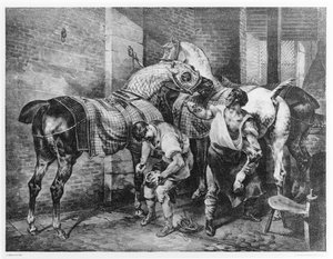El herrador inglés de Theodore Gericault