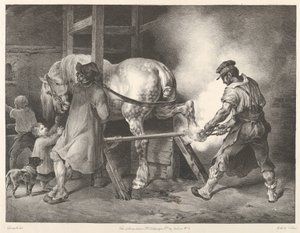 El herrador flamenco de Theodore Gericault