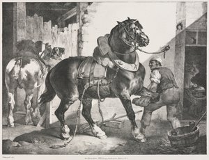 El herrero francés de Theodore Gericault