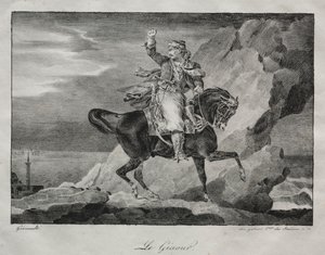 El Giaour de Theodore Gericault
