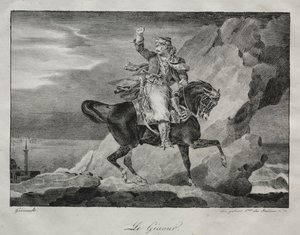 El Giaour de Theodore Gericault