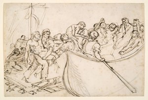 El rescate de los supervivientes de la balsa de la Medusa de Theodore Gericault