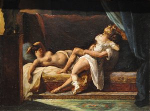 Tres amantes de Theodore Gericault