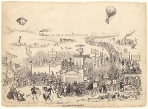 La Daguerreotypomanie (Daguerrotipomanía)
