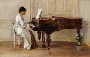 Al piano de Theodore Robinson