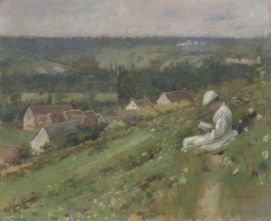 El valle de Arconville, c.1887 de Theodore Robinson