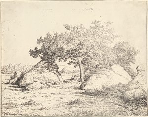 El cerezo de la Plante a Biau de Theodore Rousseau